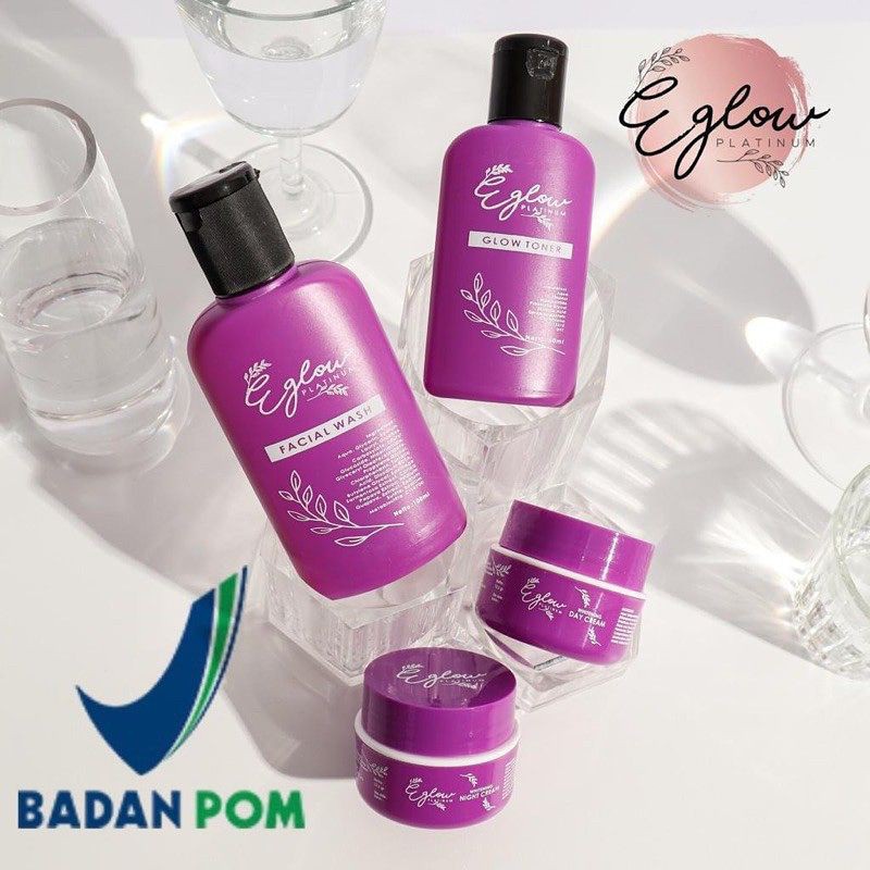 banda aceh ORIGINAL Eglow Platinum Skincare BPOM / Eglow Platinum Skincare Menghilangkan Flek Wajah 
