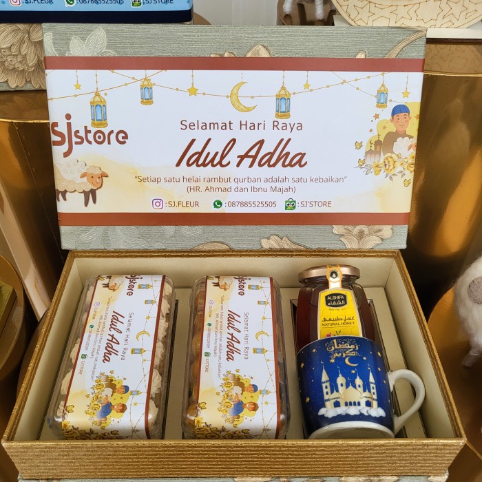 

Hampers parcel ultah wedding idul adha lebaran selamatan rumah baru 61 - Set orange...