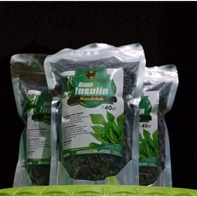 

DAUN INSULIN 40g Maulidah