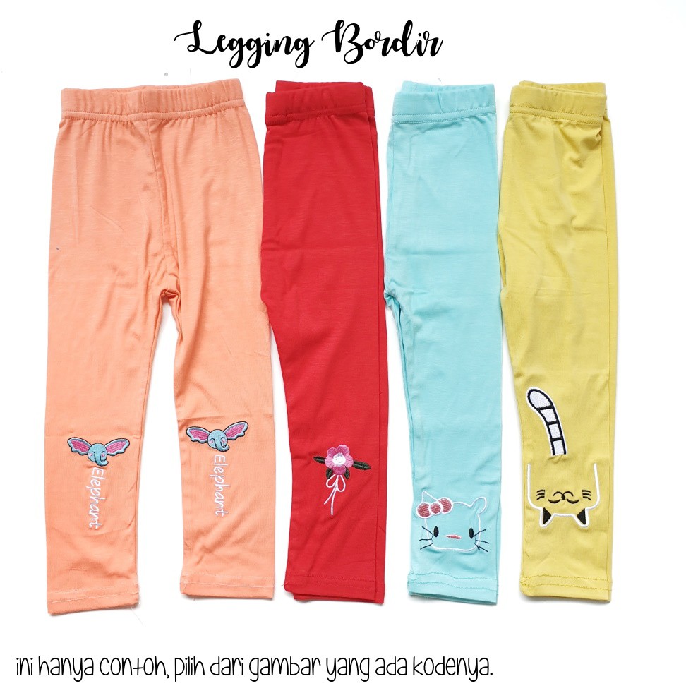 Legging Bordir Anak size M