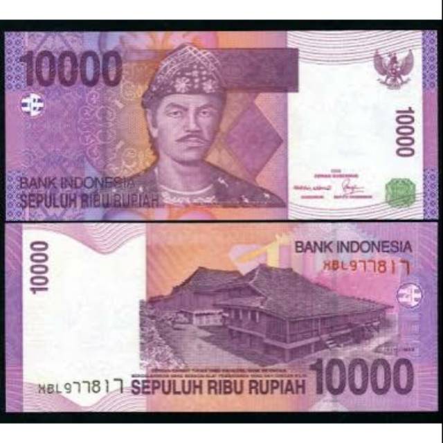 

Uang kuno kertas sepuluh ribu 2013