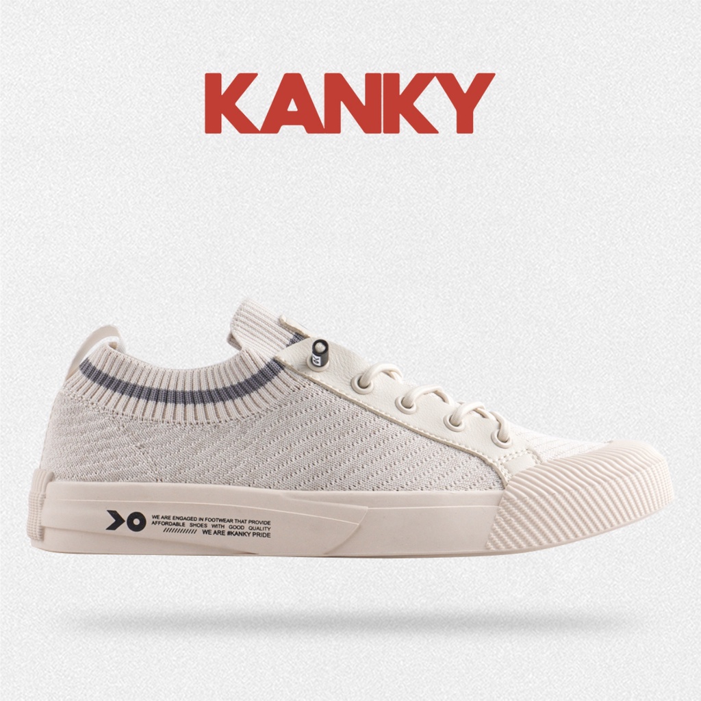 Kanky KISHI SHIBUYA - Sepatu Sneakers Casual Sport Sekolah Pria/Wanita Dewasa Kanky Original-1
