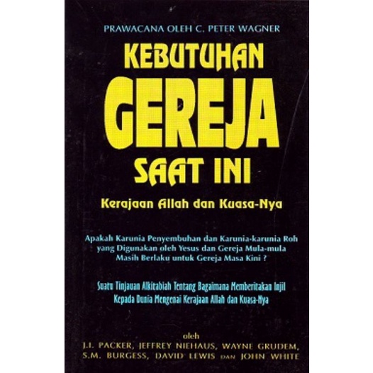 Buku Kebutuhan Gereja Saat Ini ( Gandum Mas)