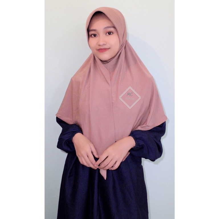 Hijab Bergo Panjang Bahan Premium /Hijab Hamidah  Hijab Instan / Hijab Sporty