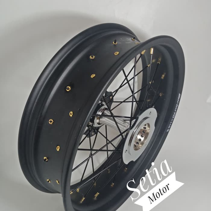 Velg Ninja 250 Fi Karbu - Becak Jari Jari Lebar 300 450 17 Standar