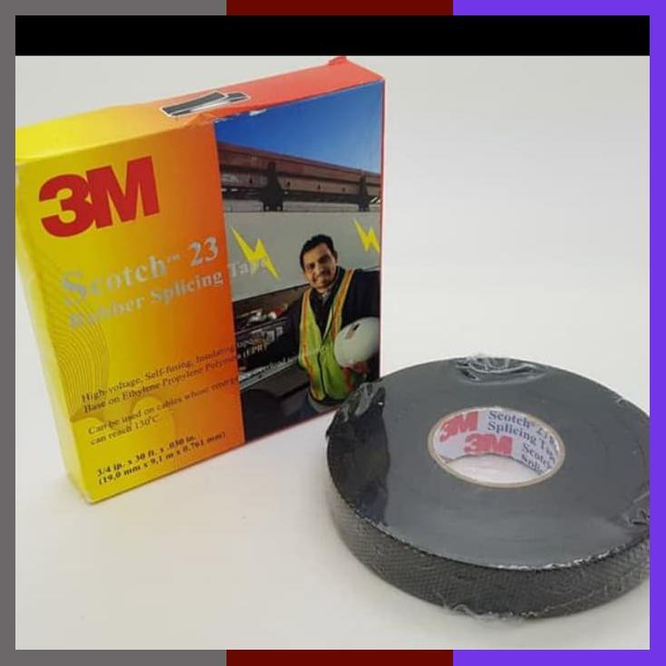 

3M Isolasi Scotch 23 / Rubber Splicing Tape