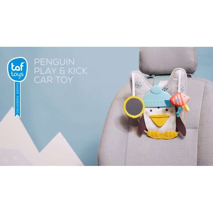 Taf Toys Penguin Play &amp; Kick Car Toy - Mainan Sensory Play Mobil Anak - Mainan Educational Toys Motorik Training