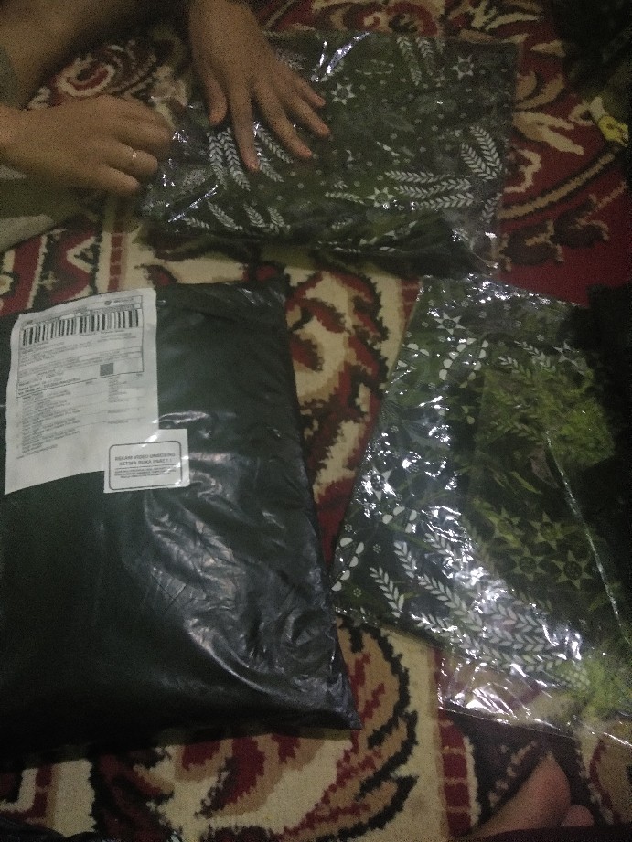 Nivana Batik - Kemeja Panjang Batik Sogan Manggar Abu | Atasan Pria Batik Klasik Modern