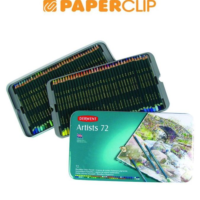 

PENSIL WARNA SET DERWENT 72COLOR ARTIST 32097DW ---READY---