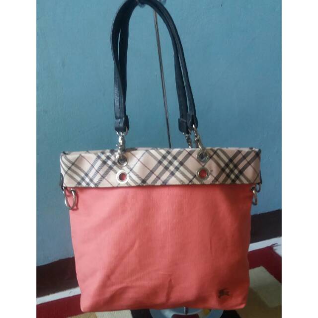 Tas Burberry blie label ori