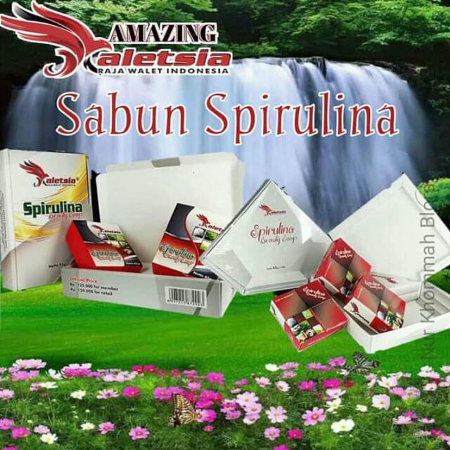 Sabun spirulina raletsia