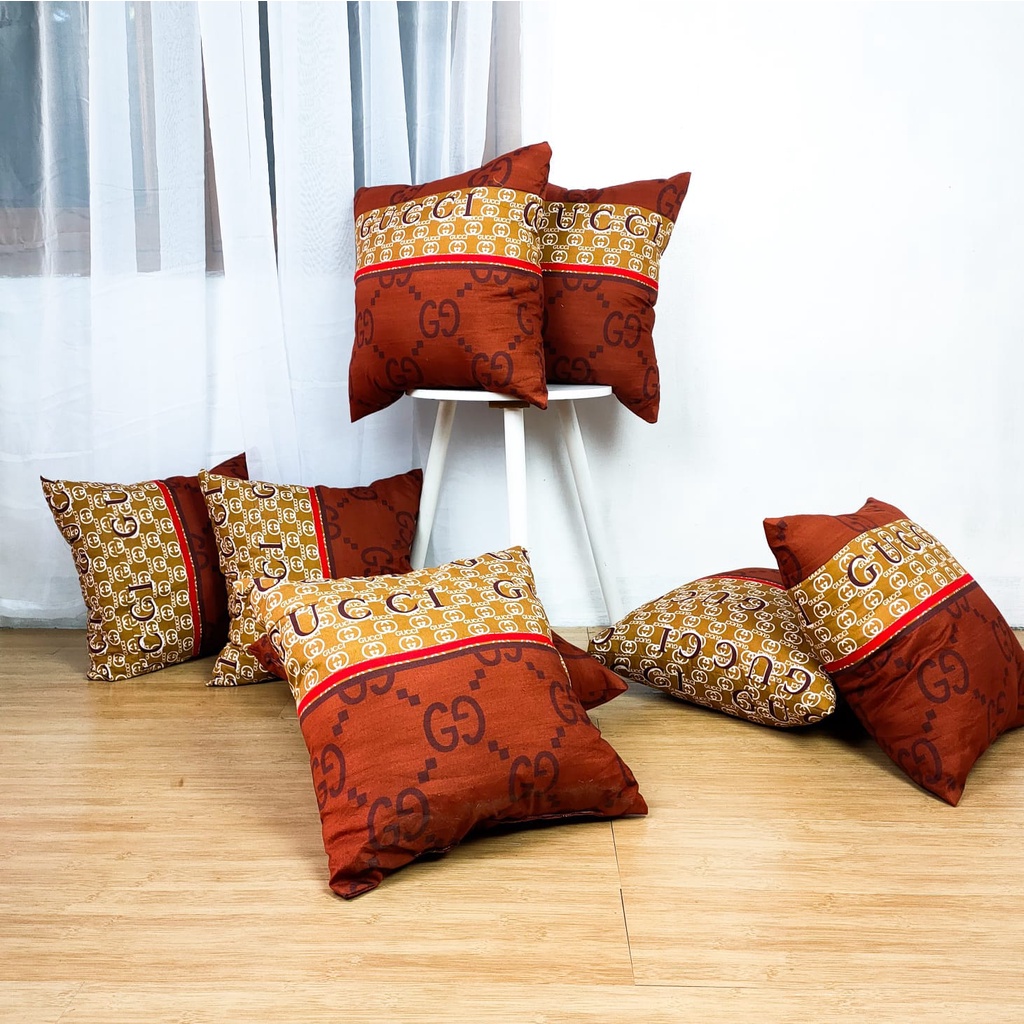 Paket 6 Bantal Kursi Silikon | Bantal Sofa