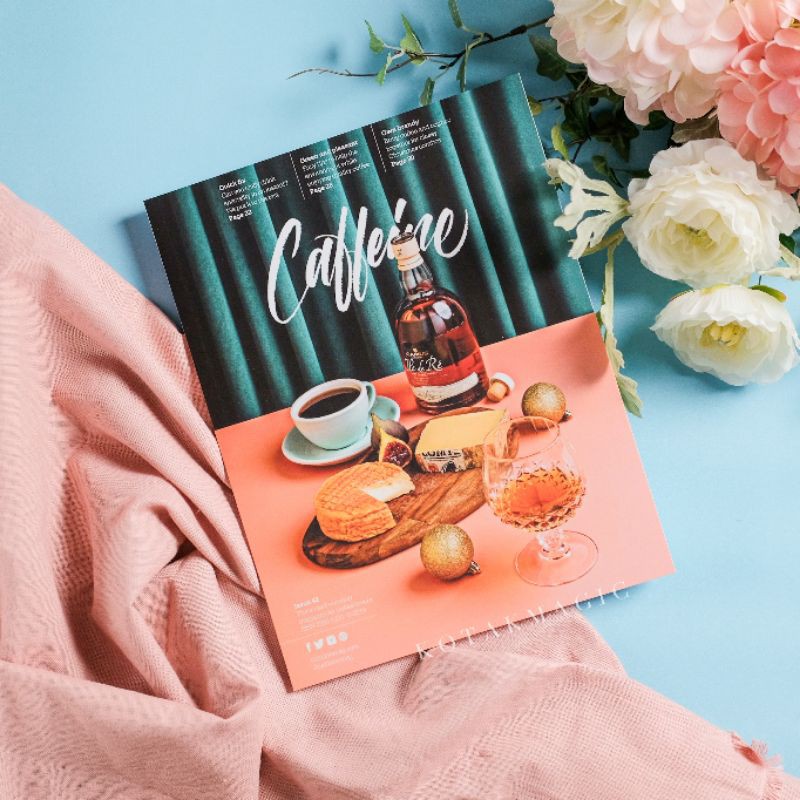 

Props Foto cover majalah kinfolk 1 sisi BONUS papan clipboard dekorasi aesthetic