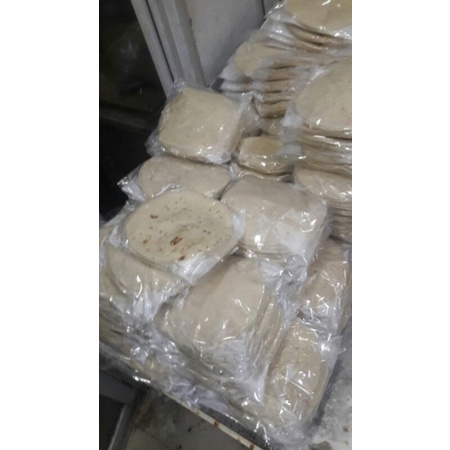 

Kulit kebab bundar/Tortilla utuh ukuran 23cm