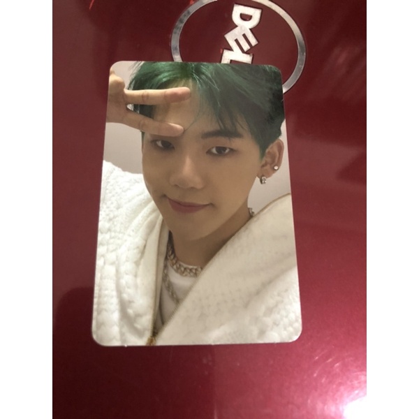 Photocard Treasure Hyunsuk Selfie Selca Chapter 1 White
