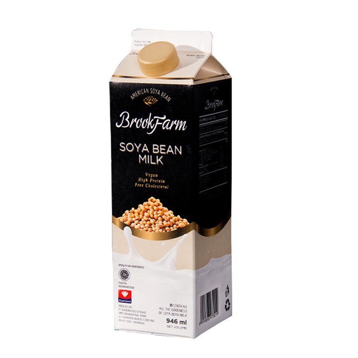 Brookfarm Soya Bean Fresh Milk 946ml