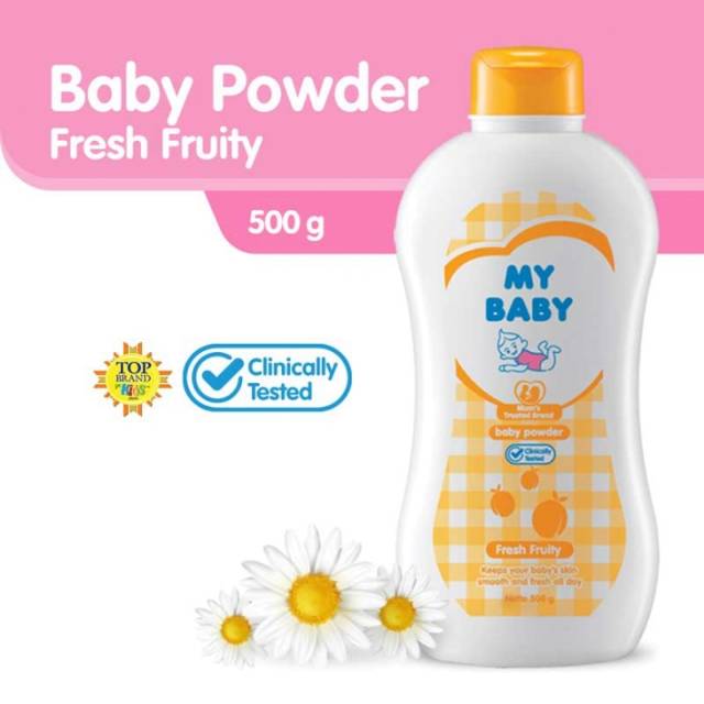 My Baby Powder  Fresh Fruity, Sweet Floral, Soft Gentle 500gr