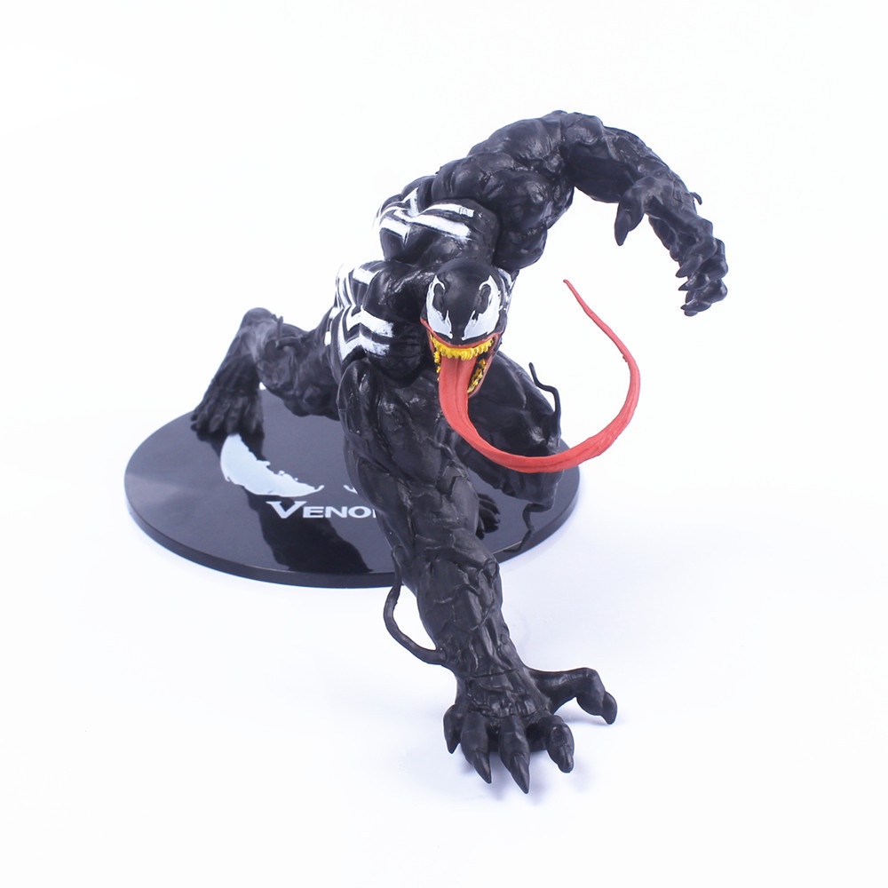 Mainan Action Figure Model Marvel Carnage Black Venom Brock Spider-Man Bahan Pvc