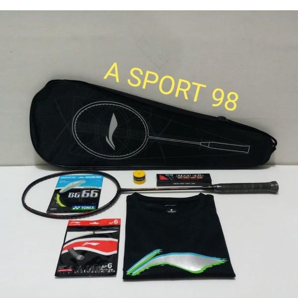 RAKET BADMINTON LINING ORIGINAL SUPERLITE MAX 9