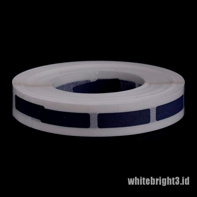 ❤White3 Warna Putih❤ 1000pcs Stiker Label Bentuk Persegi Panjang Warna silver