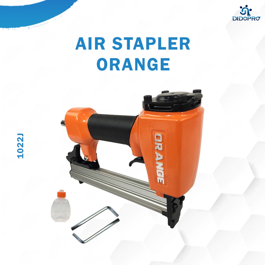 mesin air nailer 1022J ORANGE/ staples angin tembak paku