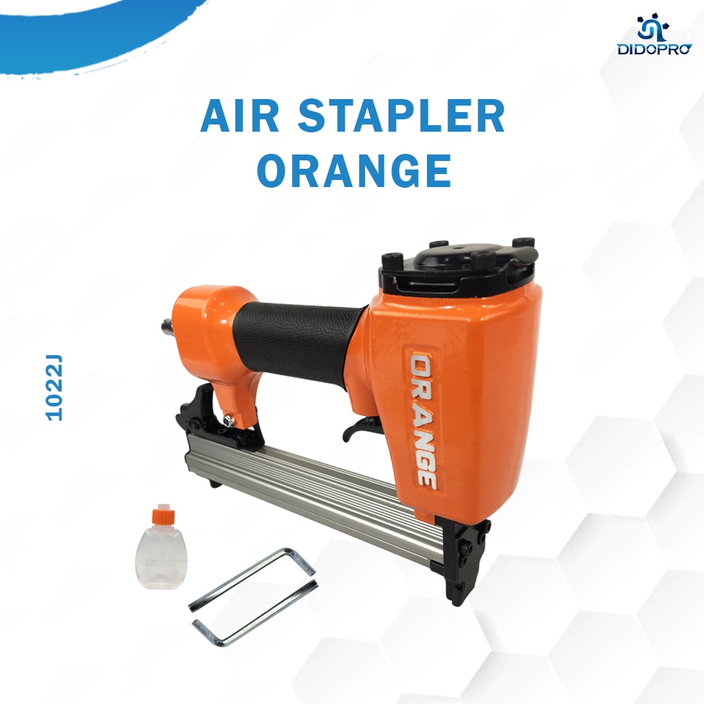 mesin air nailer 1022J ORANGE/ staples angin tembak paku