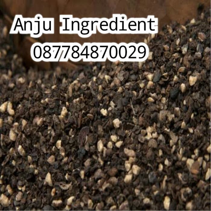 

Promo Spesial - Pure Black Pepper Crushed 1Kg / Lada Hitam Pecah / Merica Hitam