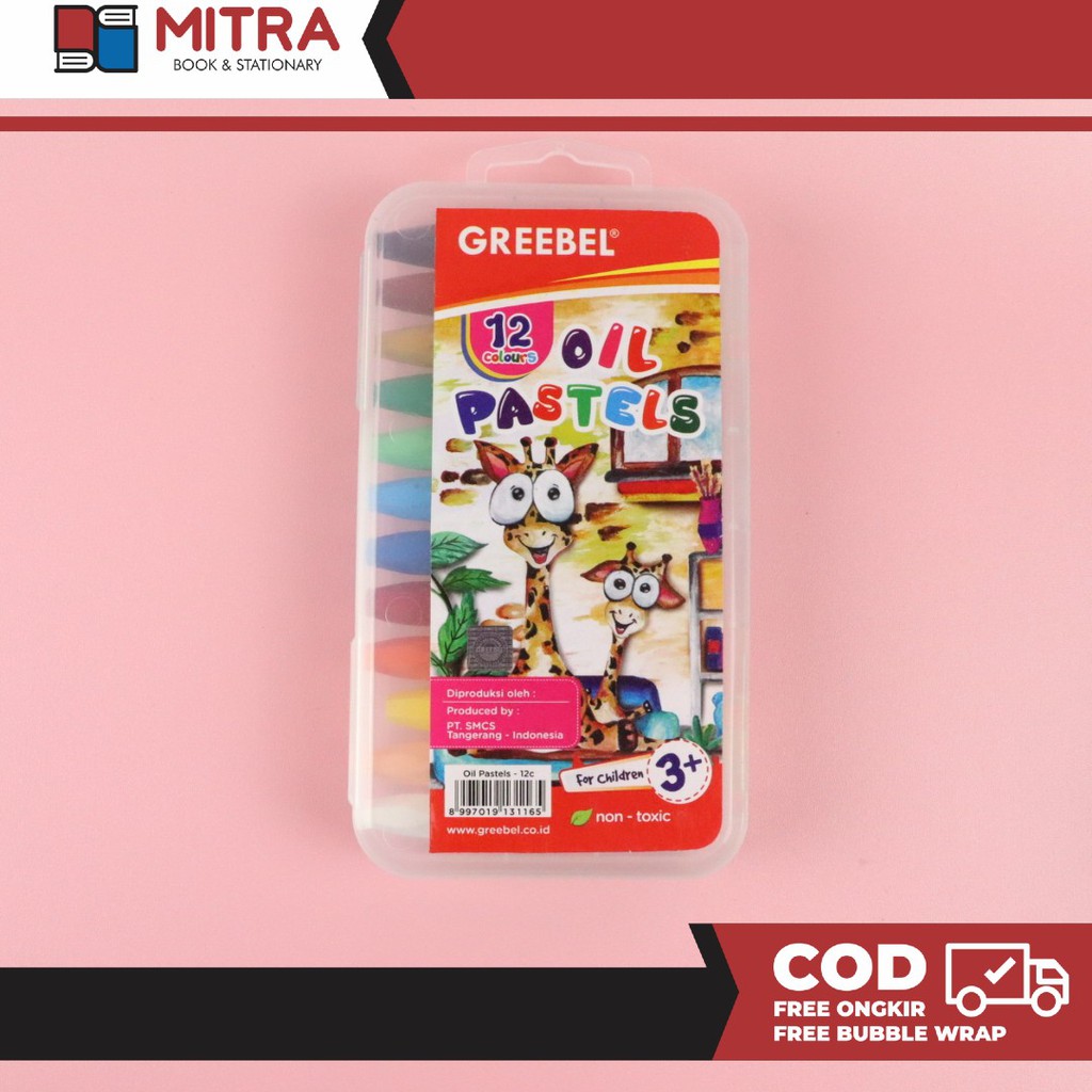 

Crayon Greebel 12 Warna