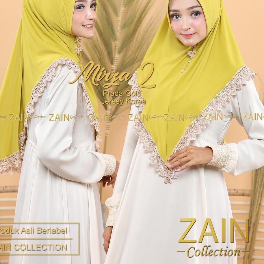 Beli Segera ☆ Jilbab Instan Mirza 1 3 5 6 (RENDA RANDOM) Ori Zain Collection..