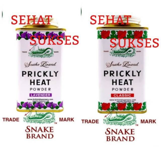 PRICKLY HEAT SNAKE BRAND  - 150GR