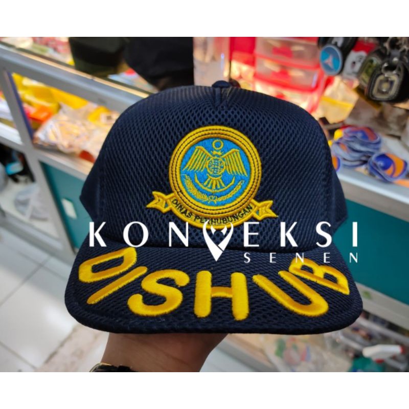 TOPI PDL DISHUB BIRU NEVY