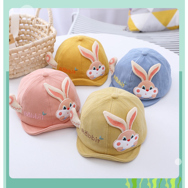 Topi Anak Bayi Perempuan KAI Fashion Cap Hat Cute Import