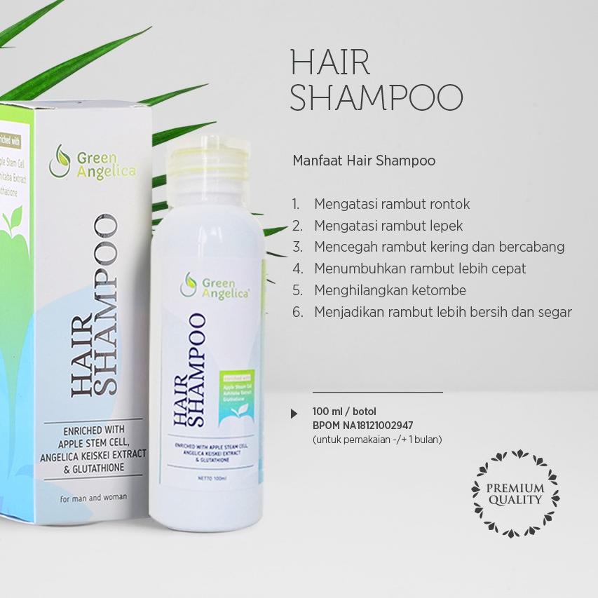 Termurah (tlu-491) Shampo Nisim (Penumbuh Rambut Alami) By Green Angelica