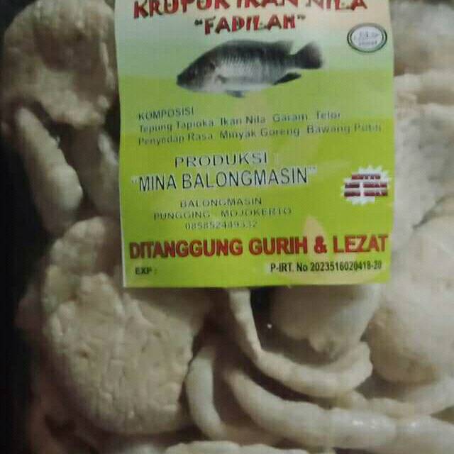 

Krupuk ikan nila