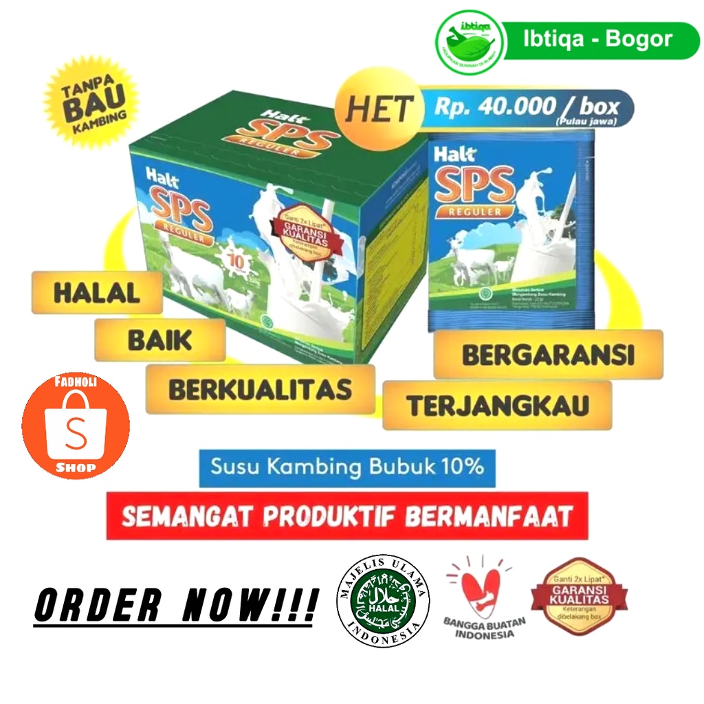 

Susu Kambing Etawa SPS REGULER Kaya Akan Manfaat Dijamin Original 100% I susuSPS