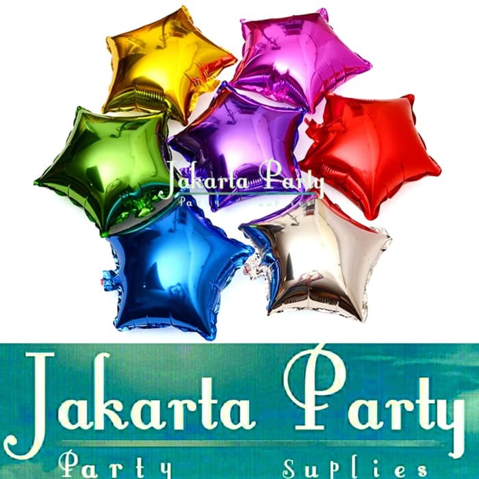 Balon Foil Star Silver