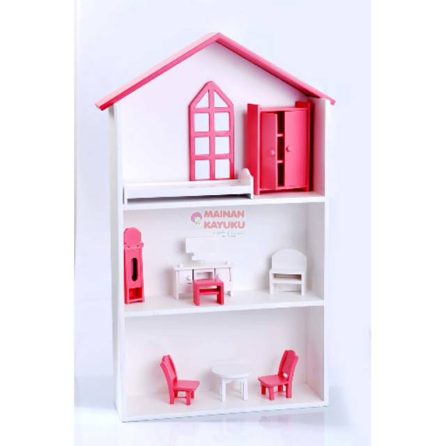 Mainan Kayu - Rumah Barbie