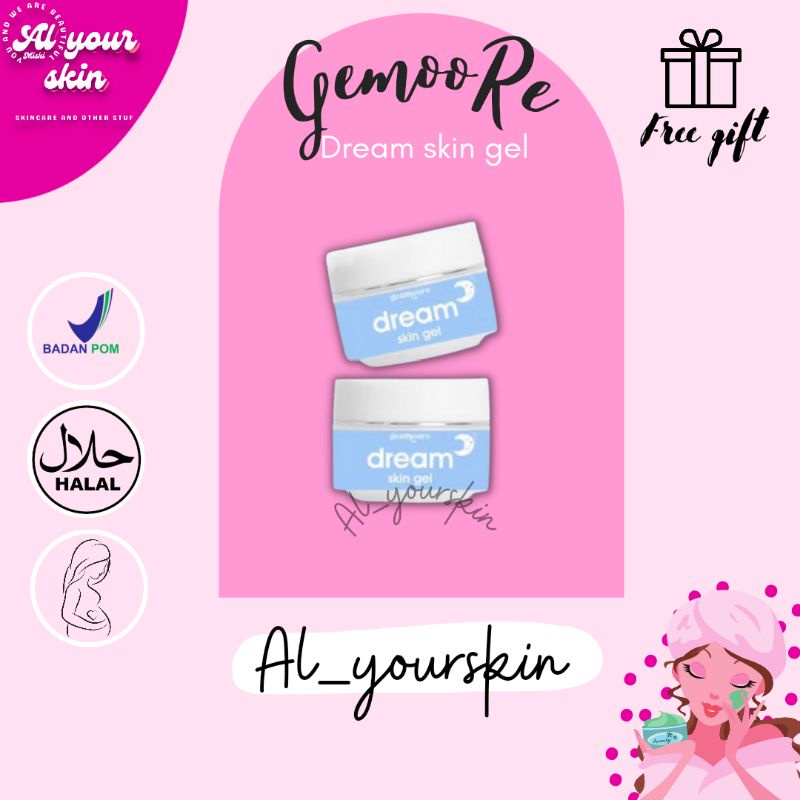 READY Geamoore Dream Skin Gel Glowing Jelly | Red Jelly Sleeping Mask,jxjis