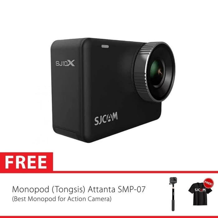 SJCAM SJ10x Supersmooth GYRO EIS Action Kamera Tongsis