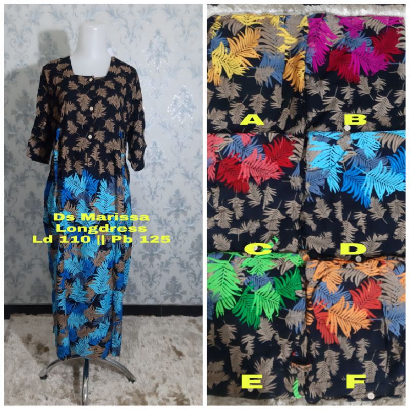 IFANI || D75000aster Murah || Marissa Long dress || Daster Panjang || Daster Busui || Daster Viral |