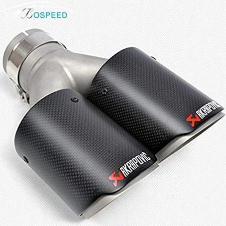 Tailpipe Knalpot Mobil Carbon Kepala Knalpot Akrapovic Muffler Doubel