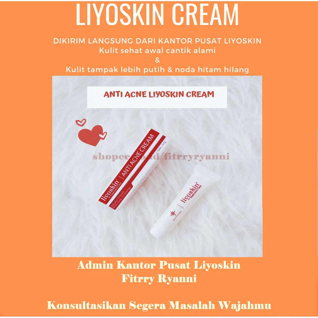 Liyoskin Acne/ Obat Jerawat / Obat Flek hitam/ Obat Jerawat Batu/ Obat Penghilang Noda Bekas Jerawat
