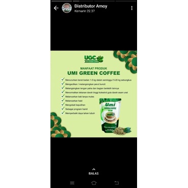 

umi green coffee