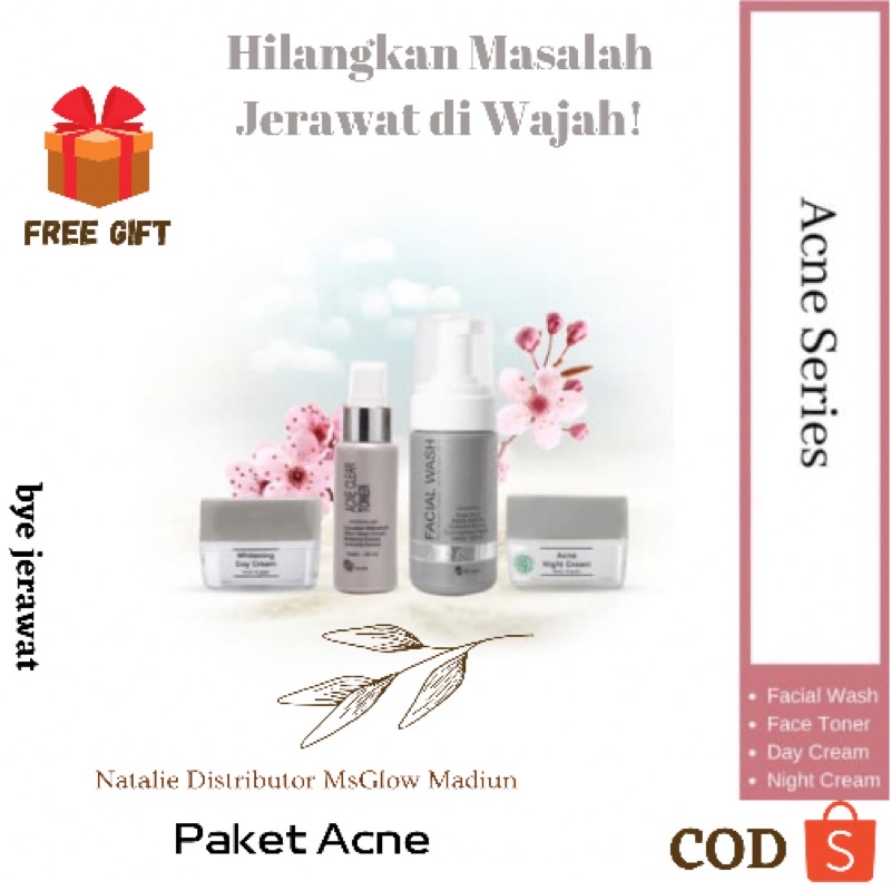 Ms glow paket acne / ms glow acne / ms glow paket basic acne