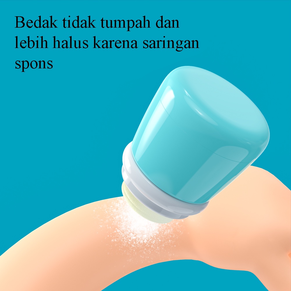 [1KG 11PCS] Babyland Botol Bedak Tabur Anak Beruang Travel Lucu