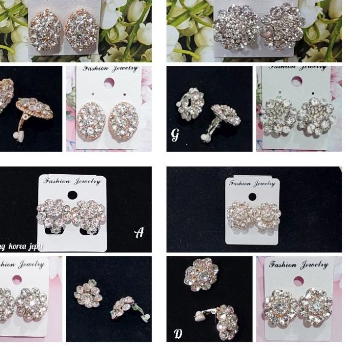 <I-IWT> <✔> GIWANG/ ANTING PENGANTIN WEDDING PESTA ANTING FASHION KOREA <super keren>