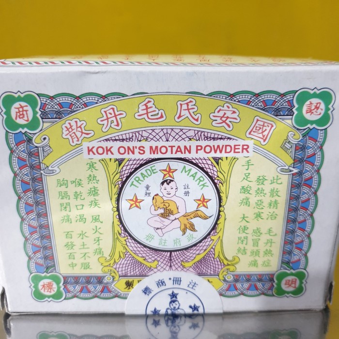 Motan Powder isi 12 bgks - Obat puyer pilek, demam anak2 dan dewasa