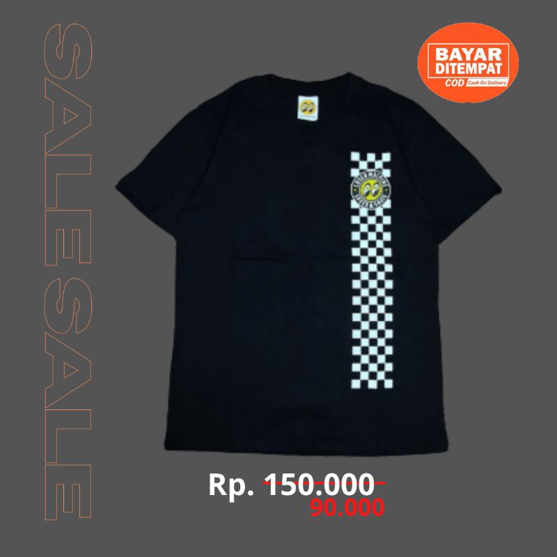 KAOS TSHIRT MOONEYES LOOSER MACHINE BLACK