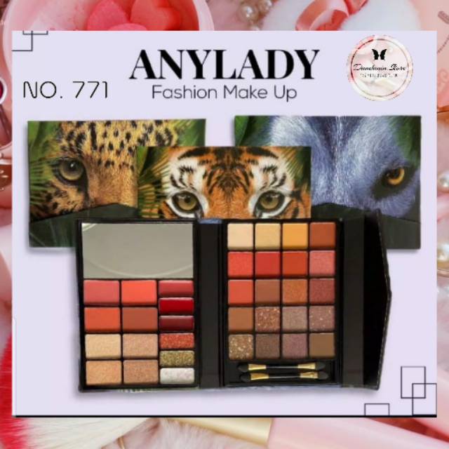 (COD) EYESHADOW PALLET ANYLADY MURAH - EYESHADOW DAN HIGHLIGHTER ANYLADY LAMEILA ORIGINAL Lameila Eyeshadow 20 Warna