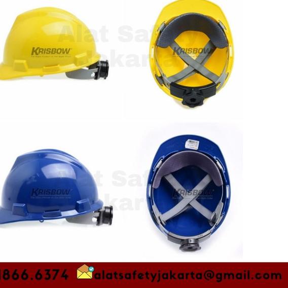 ✩ Helm Safety Proyek KRISBOW / Helm Proyek KRISBOW - Putih ➯